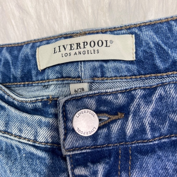👖|•LIVERPOOL•| Cropped Cuffed Capri Jeans Size 6/28👖 - Picture 4 of 8